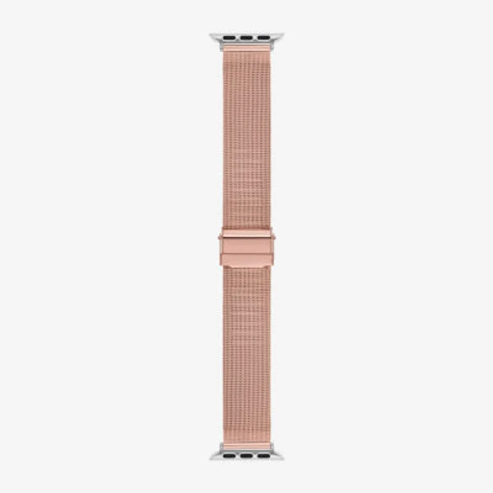 Apple Compatible Unisex Adult Rose Goldtone Watch Band Fmdjab017