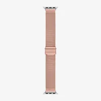 Apple Compatible Unisex Adult Rose Goldtone Watch Band Fmdjab017