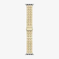 Apple Compatible Unisex Adult Gold Tone Watch Bands Fmdjab021