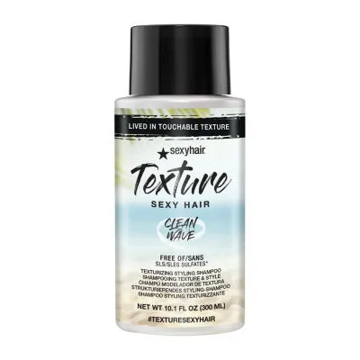 Sexy Hair Texture Clean Wave Shampoo - 10.1 oz.