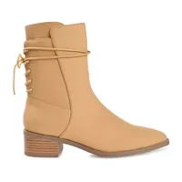 Journee Collection Womens Vannder Stacked Heel Booties