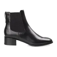 Journee Collection Womens Chayse Stacked Heel Booties