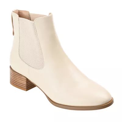 Journee Collection Womens Chayse Stacked Heel Booties