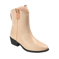 Journee Collection Womens Novva Stacked Heel Booties