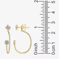 Sparkle Allure Diamond Accent Clover Earring Jackets