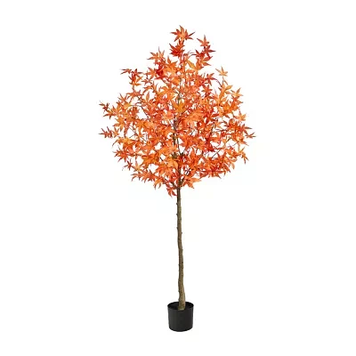 Nearly Natural 6ft Autumn Maple Artificial Plant