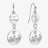 Liz Claiborne Glass Drop Earrings