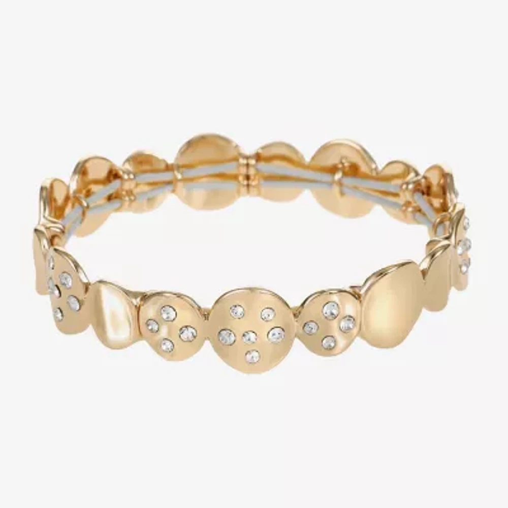 Liz Claiborne Glass Stretch Bracelet