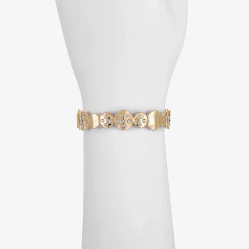 Liz Claiborne Glass Stretch Bracelet