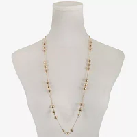 Liz Claiborne 35 Inch Rope Round Strand Necklace