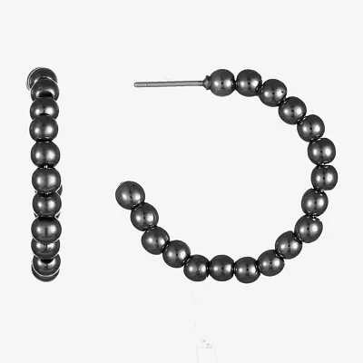 Liz Claiborne Open Round Hoop Earrings