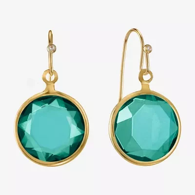 Liz Claiborne Round Drop Earrings