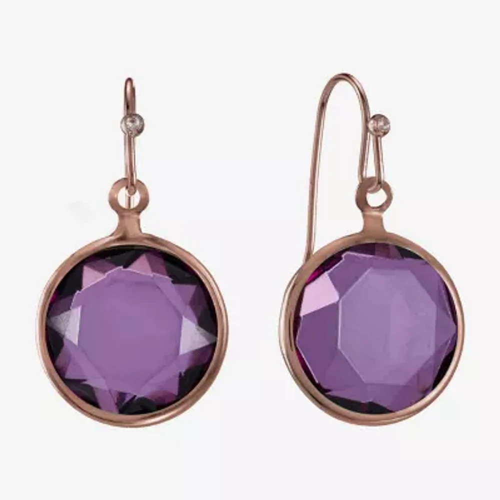 Liz Claiborne Round Drop Earrings