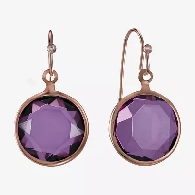 Liz Claiborne Round Drop Earrings