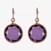 Liz Claiborne Round Drop Earrings