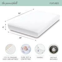 The Peanutshell Ocean Girl 4-pc. Nintendo Crib Sheet