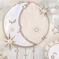 The Peanutshell Starry Skies 5-pc. Crib Bedding Set