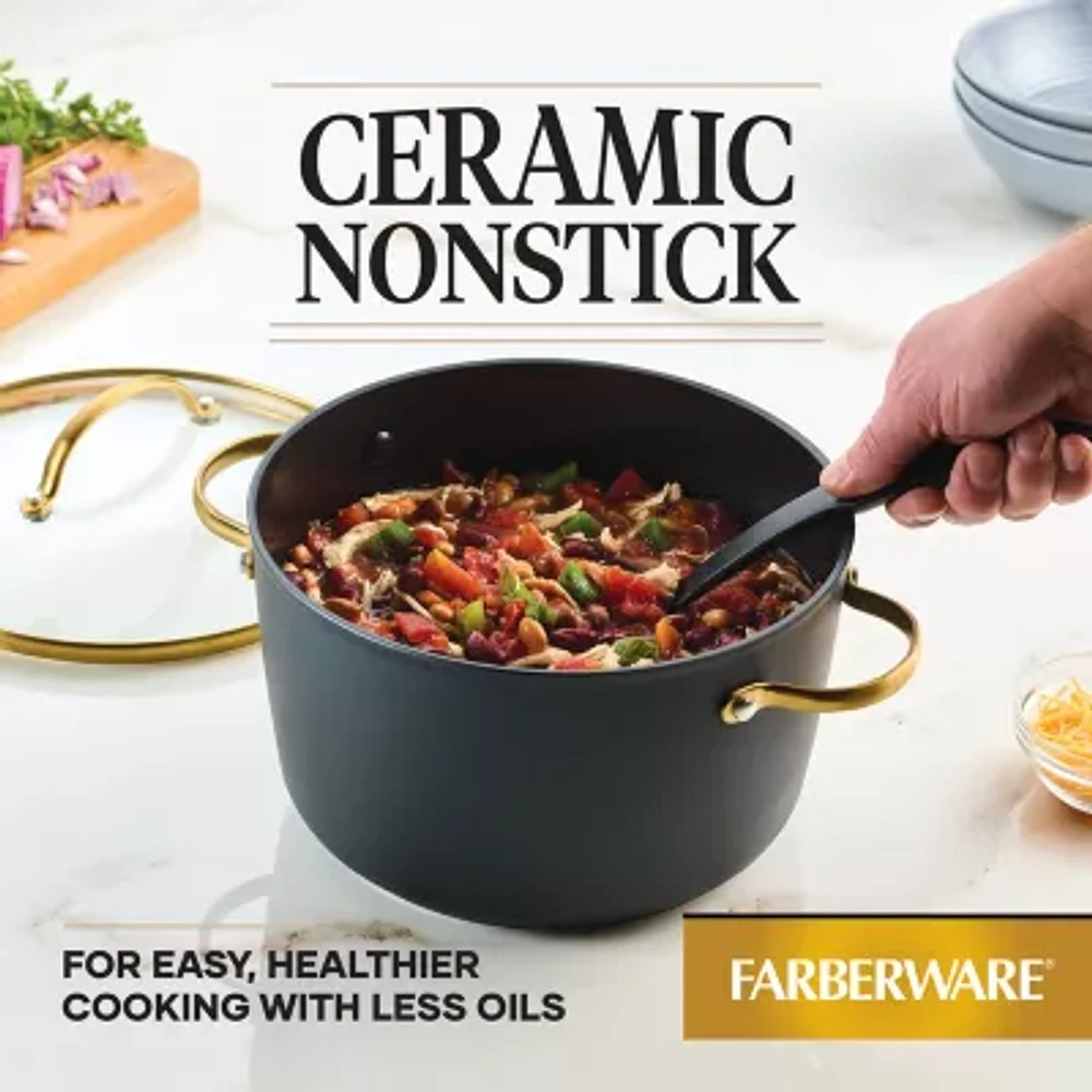 Farberware Induction 6-qt Stockpot with Lid