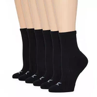 Xersion Essential Performance 6 Pair Quarter Ankle Socks Womens