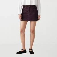 Levi's Icon Skirt Womens Mid Rise Denim Skirt