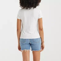 Levi's The Perfect Tee Womens Crew Neck Short Sleeve T-Shirt