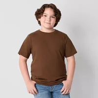 Thereabouts Little & Big Boys Crew Neck Short Sleeve T-Shirt