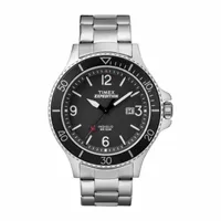 Timex Expedition Ranger Mens Silver Tone Stainless Steel Bracelet Watch Tw4b109009j