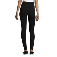 St. John's Bay Womens Mid Rise Active Full Length Leggings