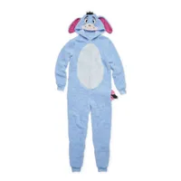 Disney Womens Eeyore Long Sleeve One Piece Pajama