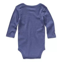 Okie Dokie Baby Boys Crew Neck Long Sleeve Bodysuit