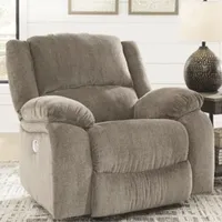 Signature Design by Ashley® Dryden Power Reclining Pad-Arm Recliner