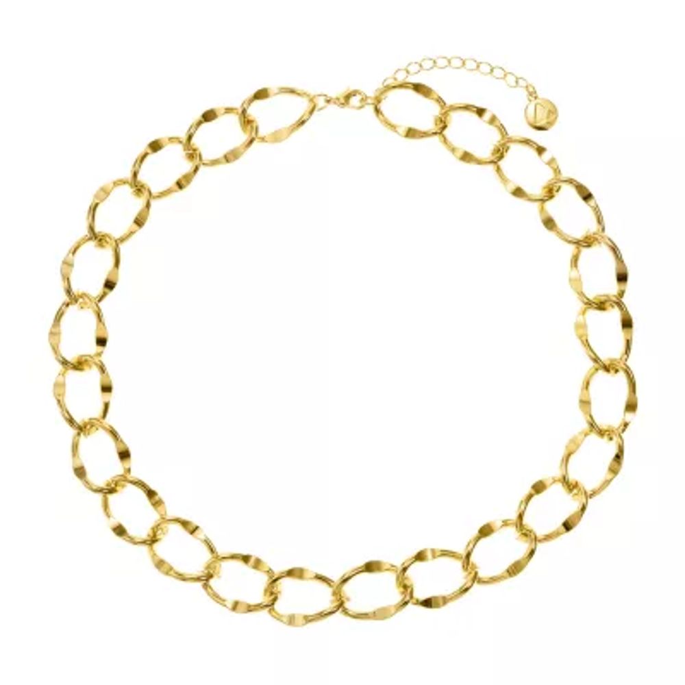 Liz Claiborne 18 Inch Curb Link Necklace