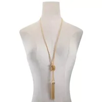 Liz Claiborne 30 Inch Curb Pendant Necklace