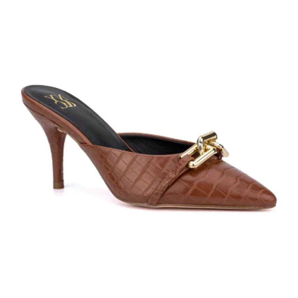 New York & Company Womens Kyra Heeled Sandals
