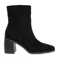 Journee Collection Womens Sloann Stacked Heel Booties