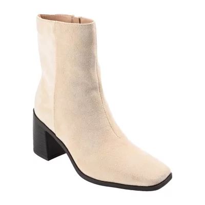 Journee Collection Womens Sloann Stacked Heel Booties