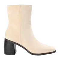 Journee Collection Womens Sloann Stacked Heel Booties