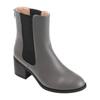 Journee Collection Womens Tayshia Stacked Heel Booties