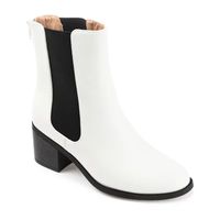 Journee Collection Womens Tayshia Stacked Heel Booties