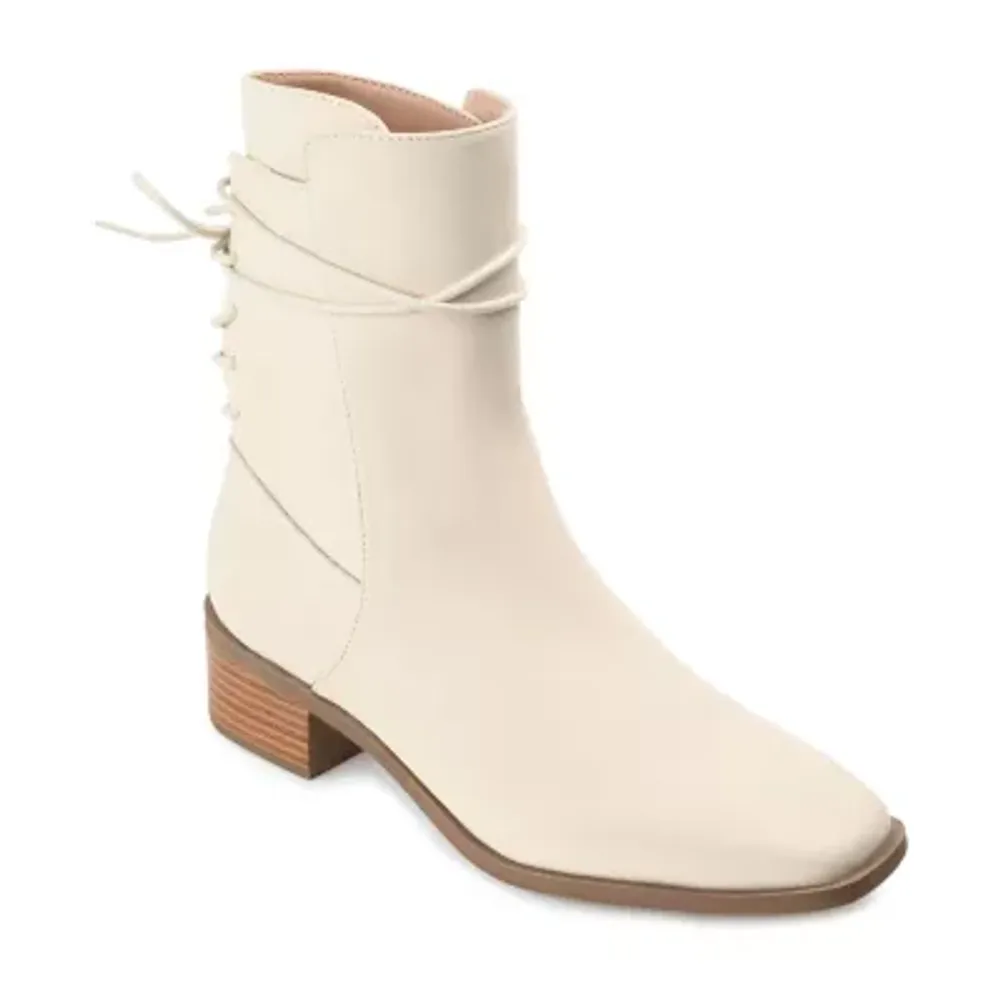 Journee Collection Womens Vannder Stacked Heel Booties