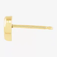 Gold Opulence 14K Gold 7mm Heart Stud Earrings