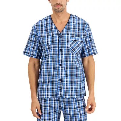 Hanes Mens Big Short Sleeve 2-pc. Shorts Pajama Set