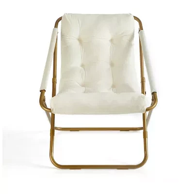 Velvet Tufted Folding Sling Cahir