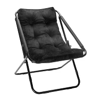 Velvet Tufted Folding Sling Cahir