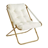 Velvet Tufted Folding Sling Cahir
