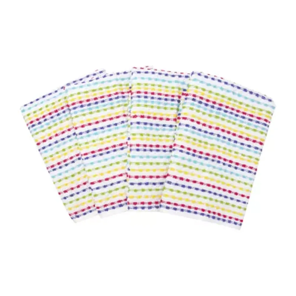 Ritz Pebble Bar Mop 4pk Summer 4-pc. Kitchen Towel