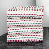 Ritz Pebble Bar Mop Holiday 4-Pc. Kitchen Towel