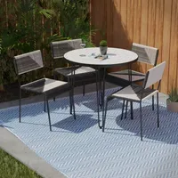 Kiralley -pc. Patio Dining Set Weather Resistant