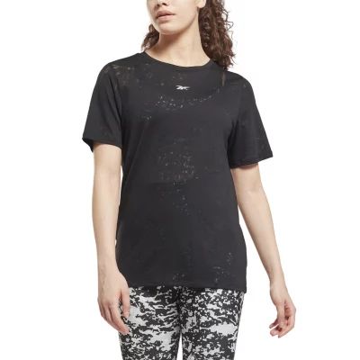 Reebok Womens Crew Neck Short Sleeve T-Shirt