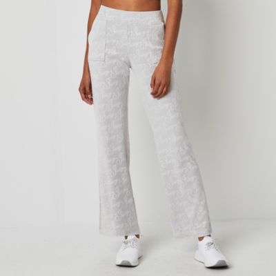 Juicy By Juicy Couture Womens Embossed Velour Straight Leg Pant